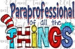 paraprofessional of all the things